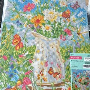 Hobby Lobby Spring Diamond Painting - Vibrant Floral Design